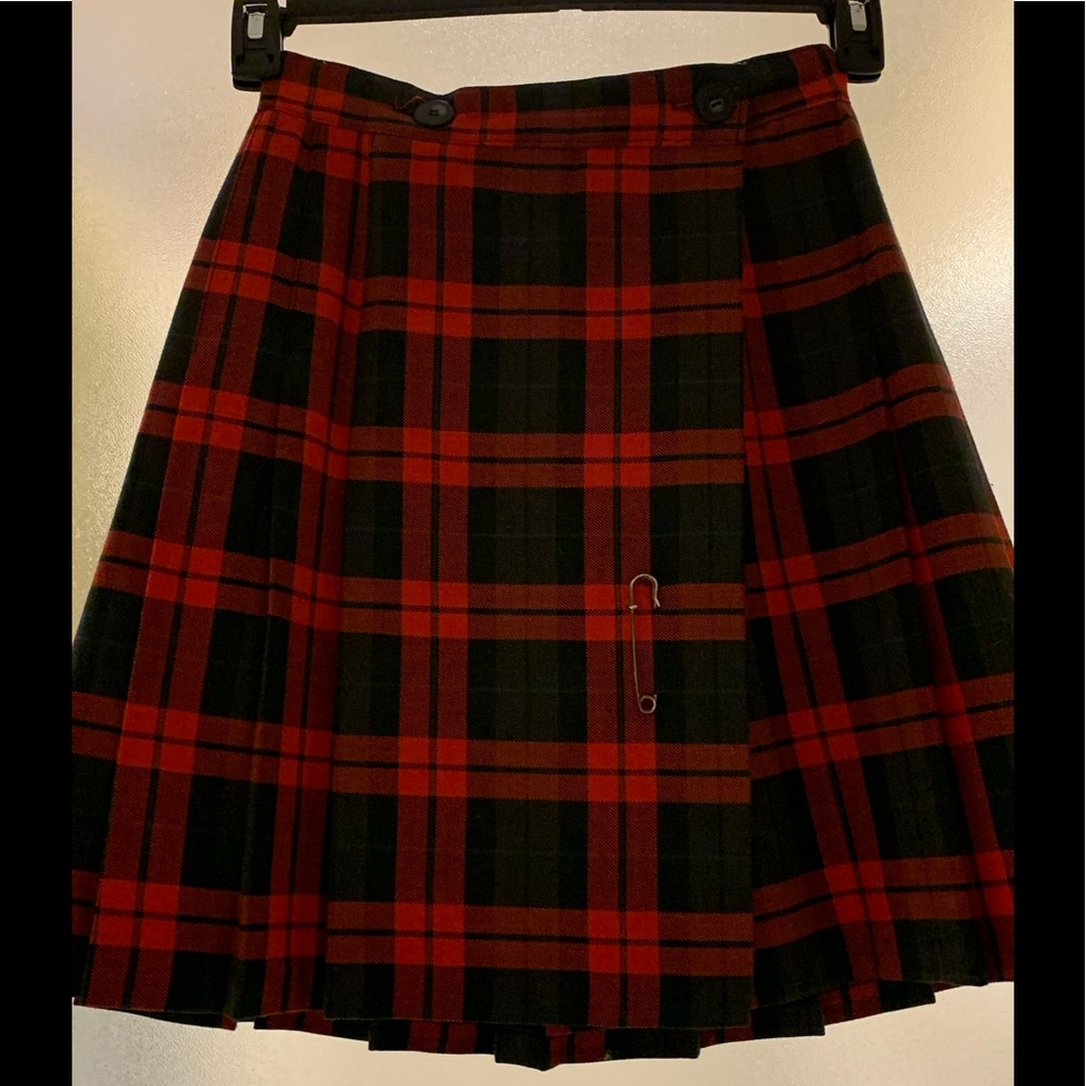Vintage plaid Skirt